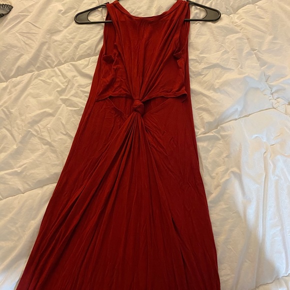 Red maxi dress - Picture 2 of 2